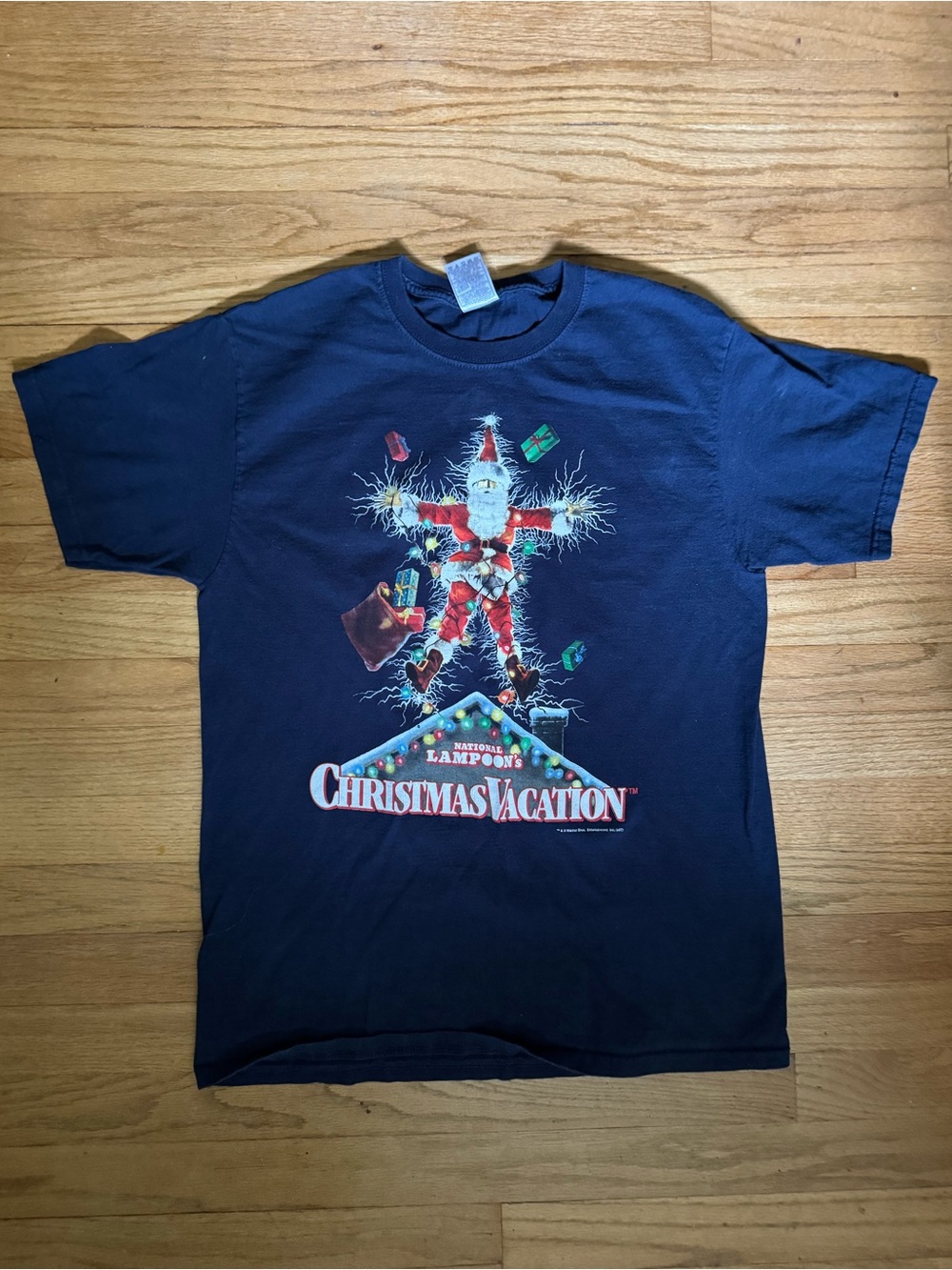 National Lampoon's Christmas Vacation Graphic Tee - Navy